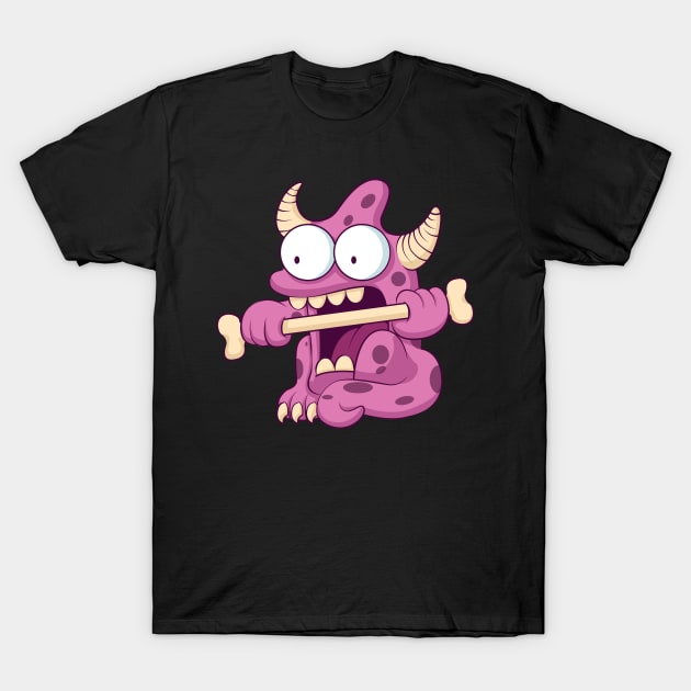My Little Monster T-Shirt by gastaocared